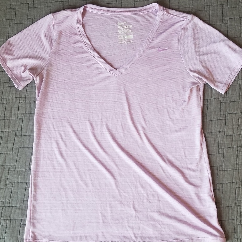 Nike dri-fit vneck tshirt
